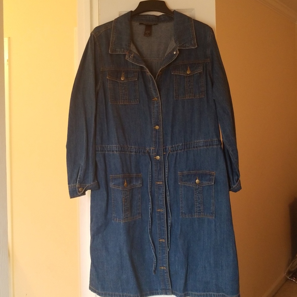 Blue jean dress
